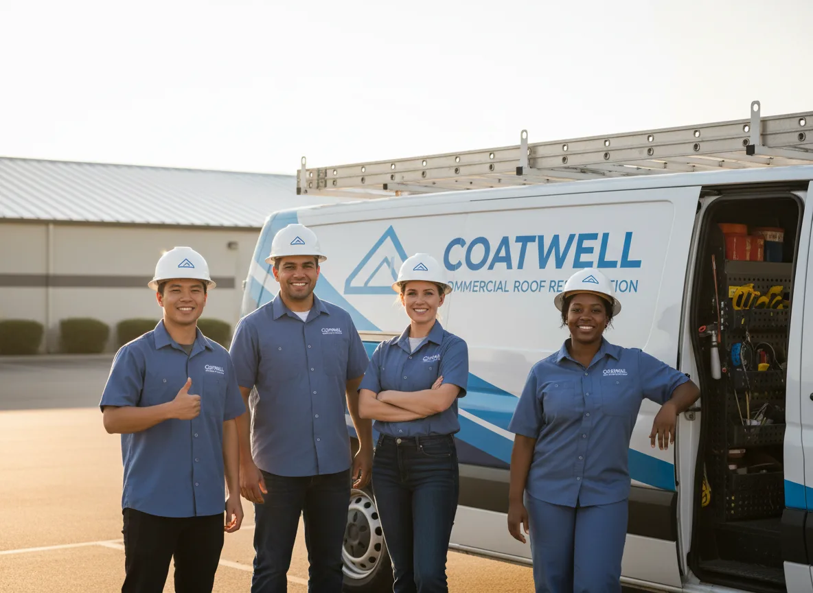 Commercial roof coating company in Spillville, IA